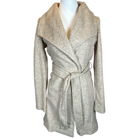 Vero Moda Cream Trench Coat - Picture 2 of 8